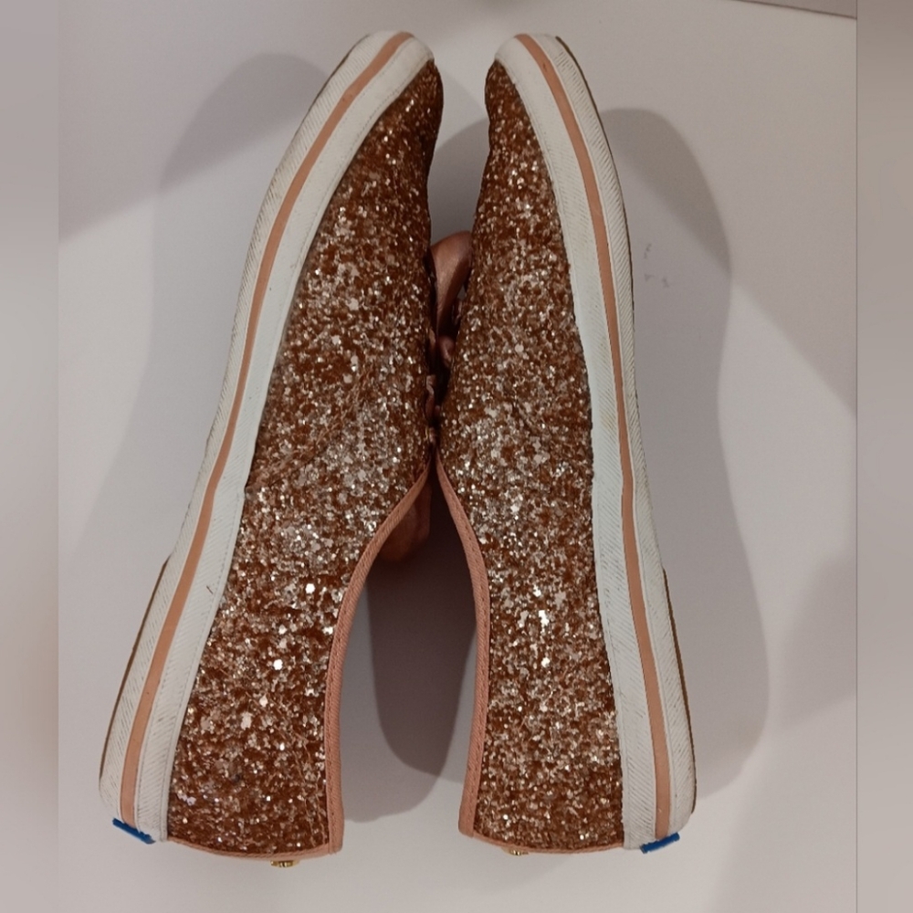 Keds for Kate Spade Women's Lt. Pink Glitter (Size 9) Sneaker Shoes - Picture 6 of 7